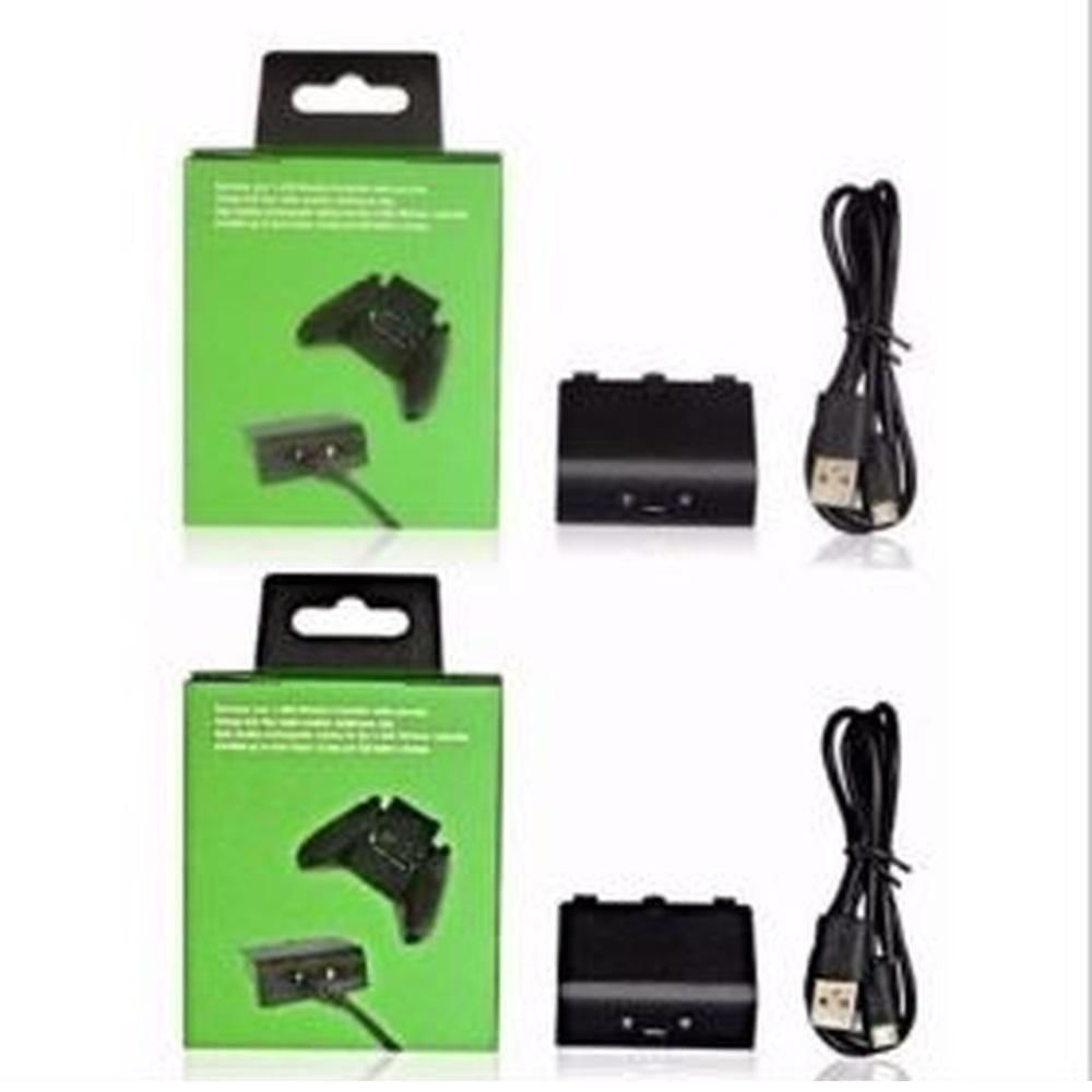 Kit 2 Baterias Recarregáveis Usb para Controle Xbox One