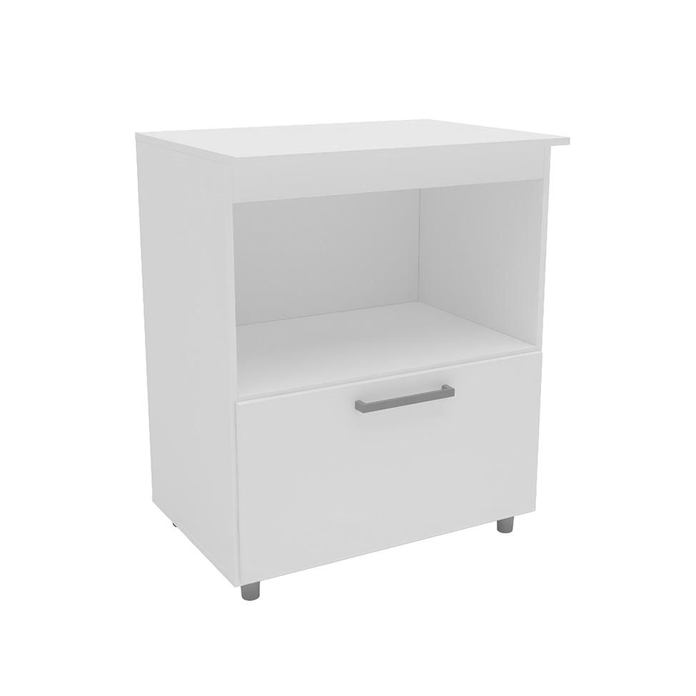 Gabinete de Cozinha Begônia 1 PT Branco