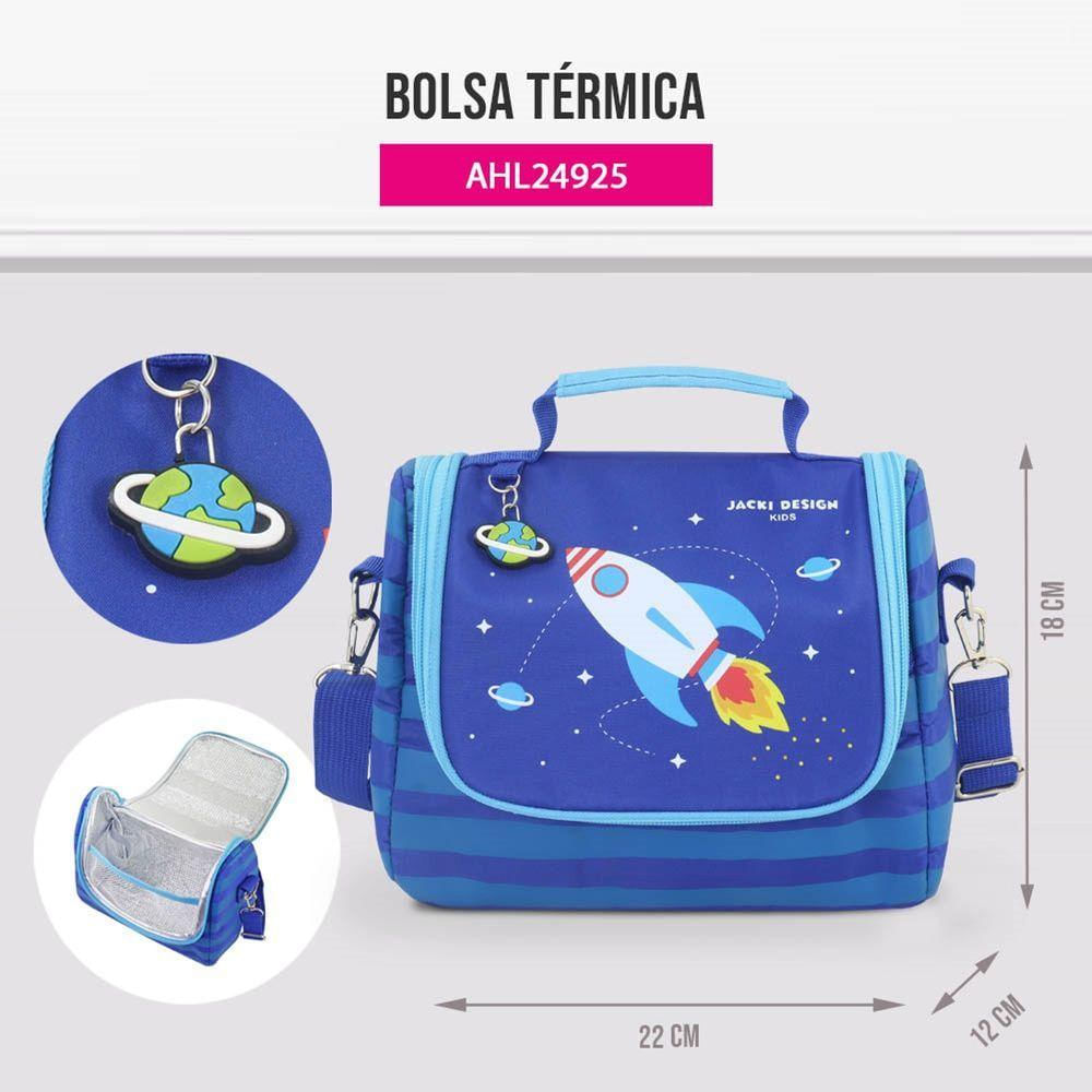 Bolsa Térmica Infantil 4752ml Jacki Design - Piccolino Azul