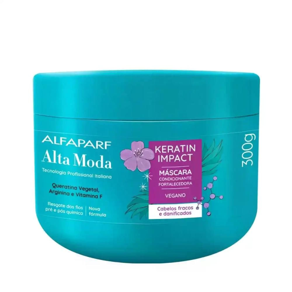 Máscara Keratin Impact Alta Moda 300G