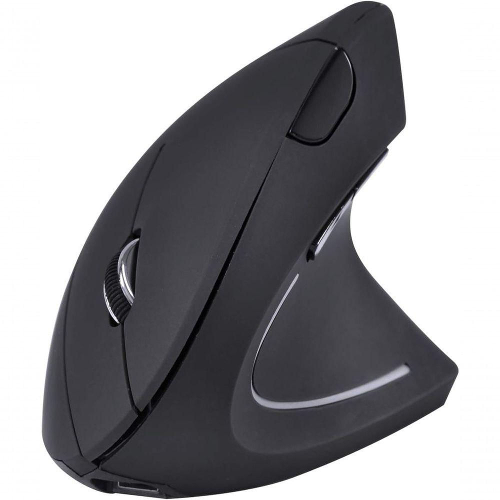 Mouse Vertical S- Fio (wireless E Bluetooth) 2400dpi Ka-6660 Cor Branca