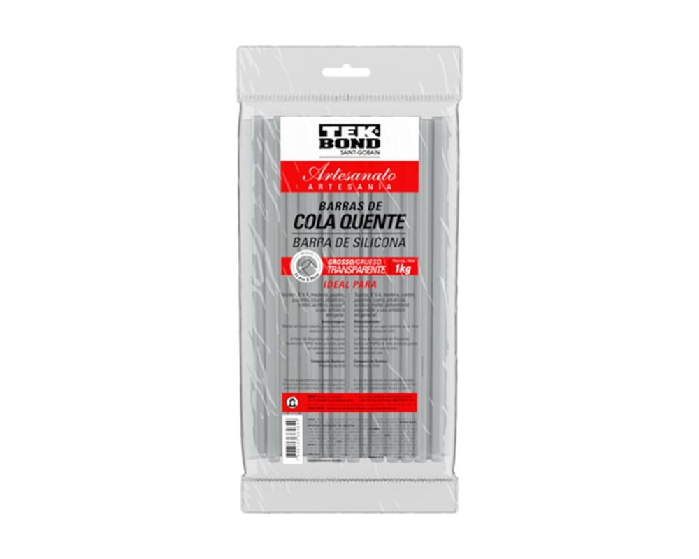 Refil Silicone Transp Tekbond Grosso 1Kg