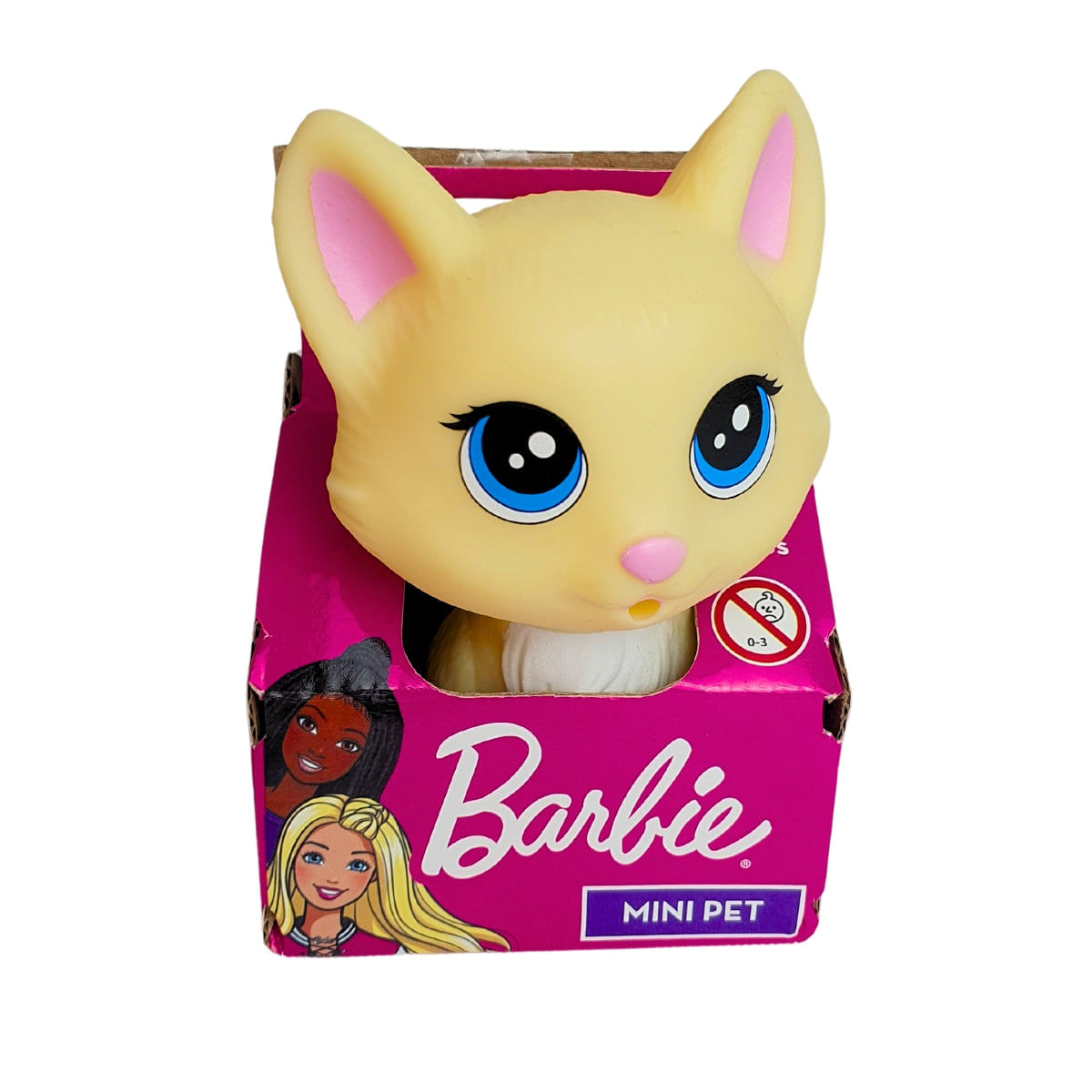 Mini Pets da Barbie Mini Gata Na Casinha - Pupee