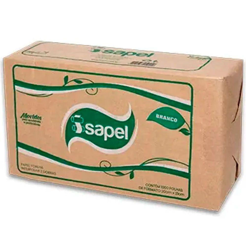 Kit Papel Toalha Interfolha Folha Simples 20x21 5un Isapel