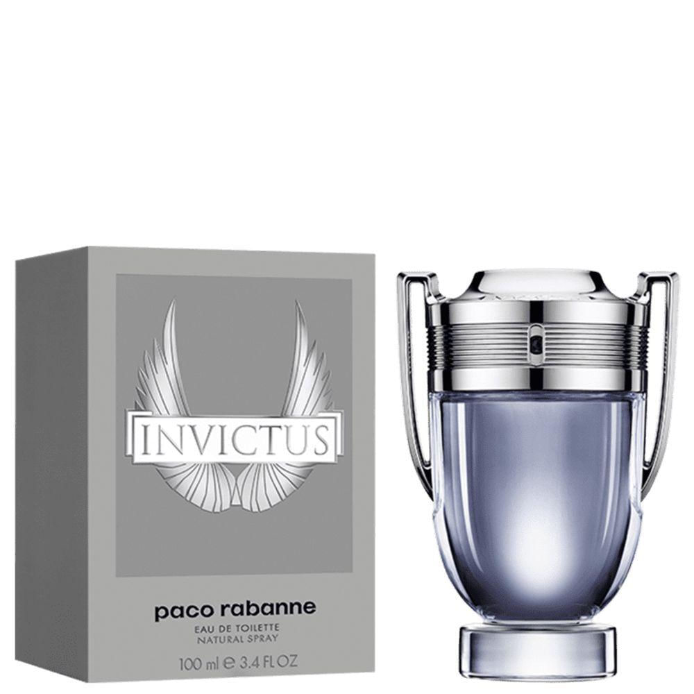 Perfume Invictus Eau De Toilette Paco Rabanne Perfume Masculino 100ml Original