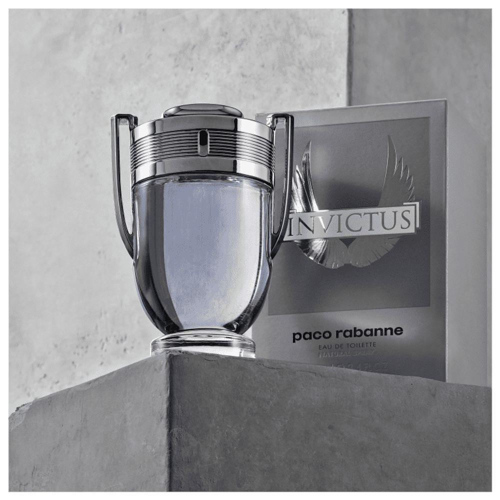 Perfume Invictus Eau De Toilette Paco Rabanne Perfume Masculino 100ml Original