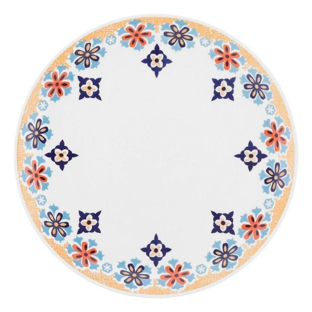 Jogo 2 Pratos Rasos 2pratos Fundos 2 Pratos Lanche Coup Shanti Oxford® Porcelana