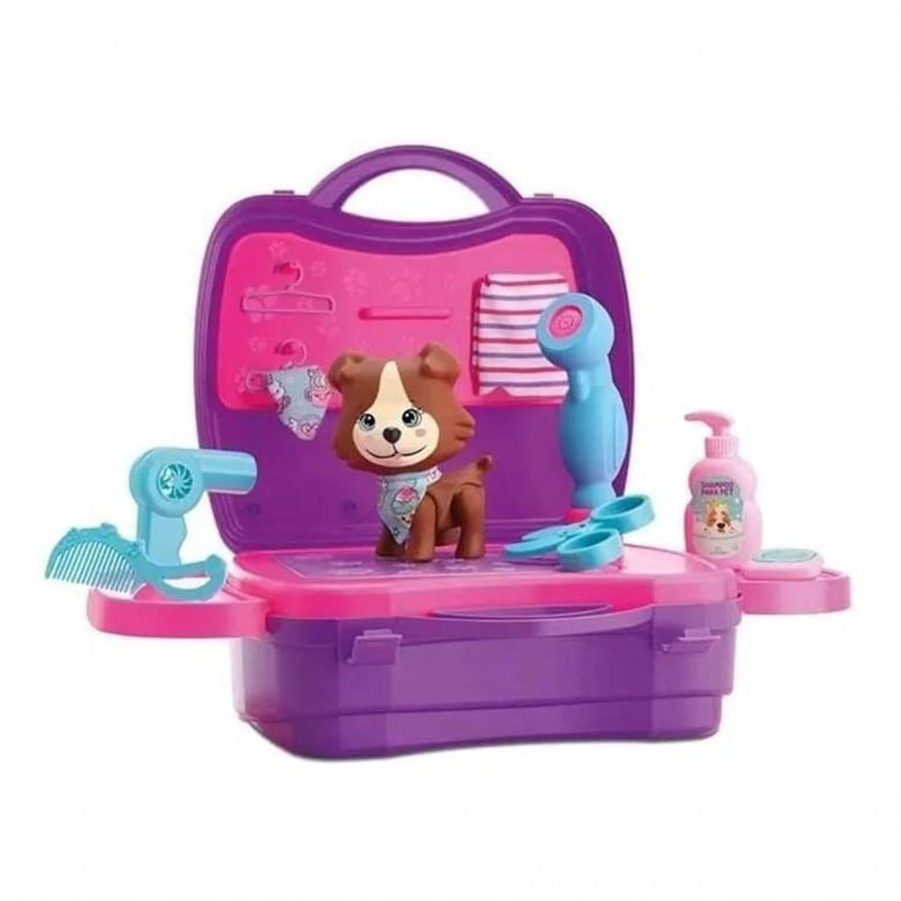 Playset Minha Maletinha Pet Shop Cachorrinho - Divertoys