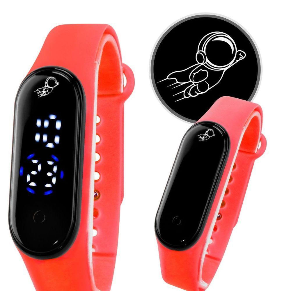 Relogio Ajustavel Digital Prova Dagua Bracelete Infantil