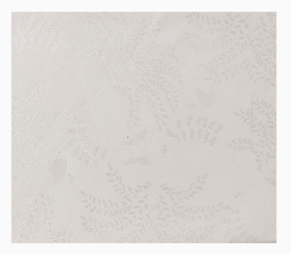 Toalha Mesa Retangular Jacquard Melli 140x210cm Karsten Branco