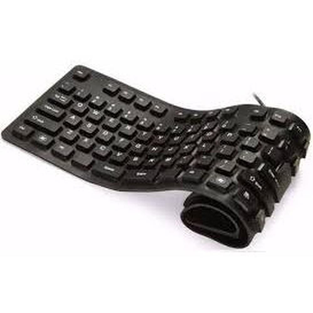 Teclado Flexivel Com Fio Para Pc