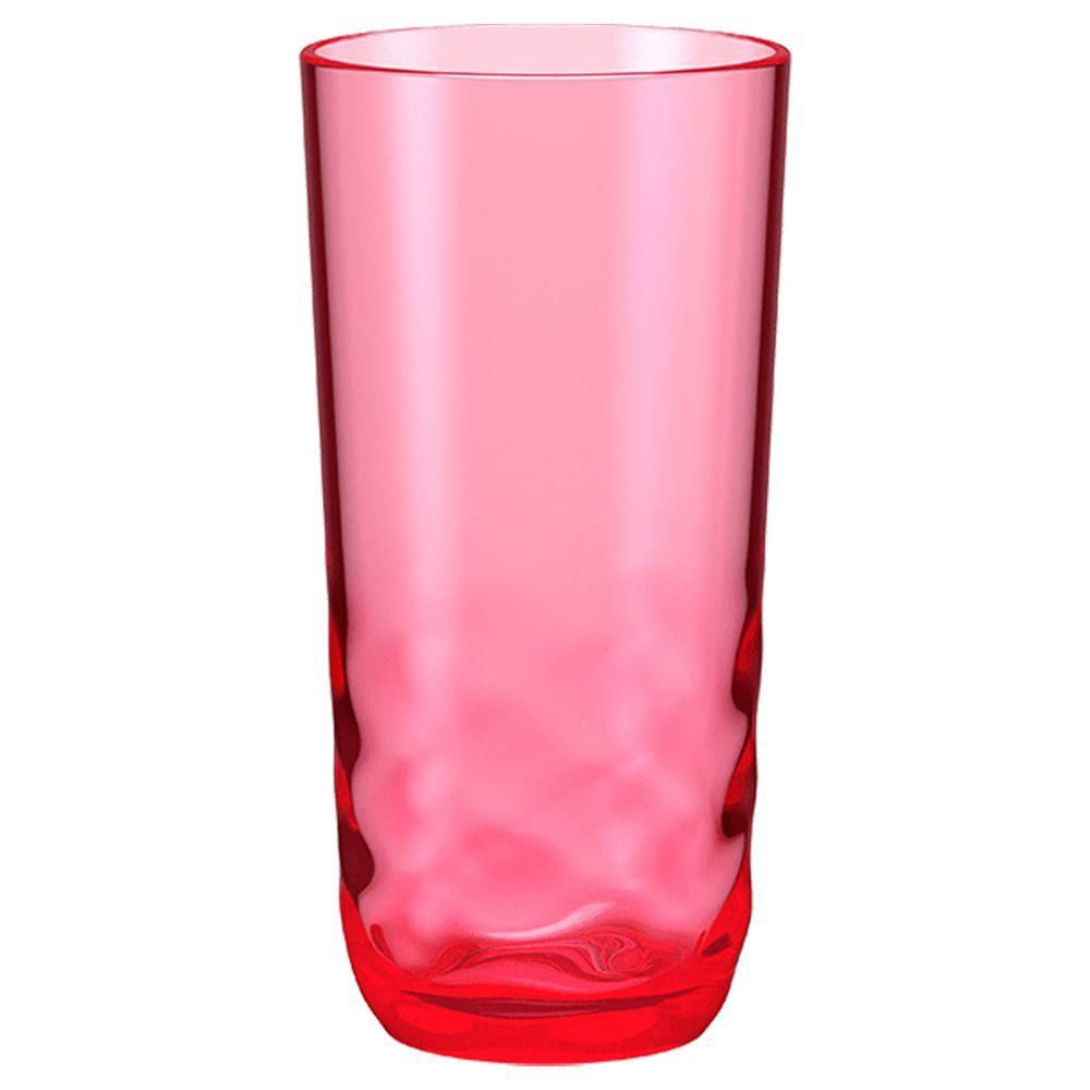 Copo Alto De Poliestireno 350ml Waze Coza - Brinox Rosa Sorbet 20319/0527