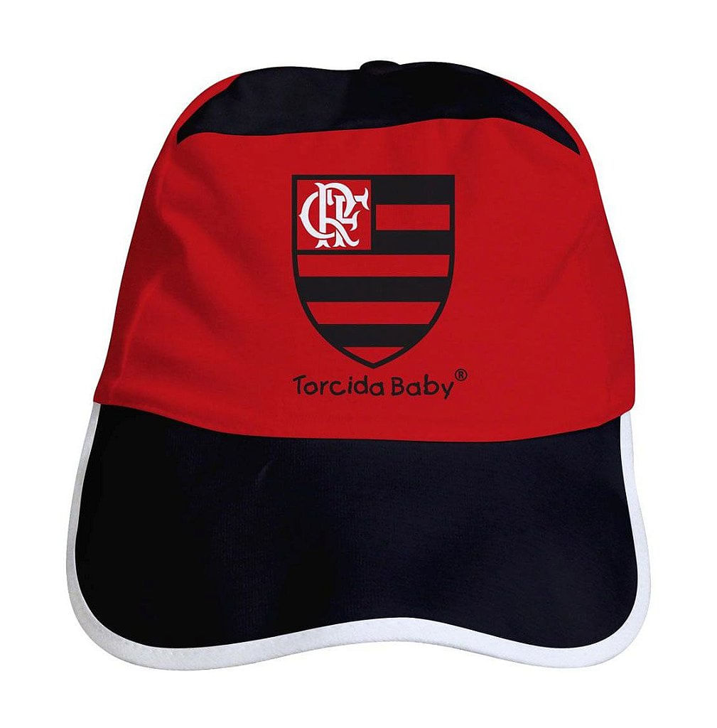 Boné Bebê Flamengo Torcida Baby GG / Vermelho