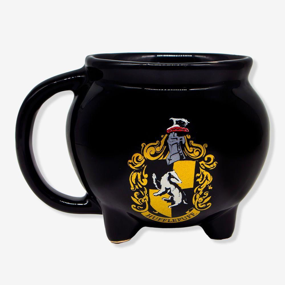 Caneca 3d Caldeirão Lufa Lufa Harry Potter