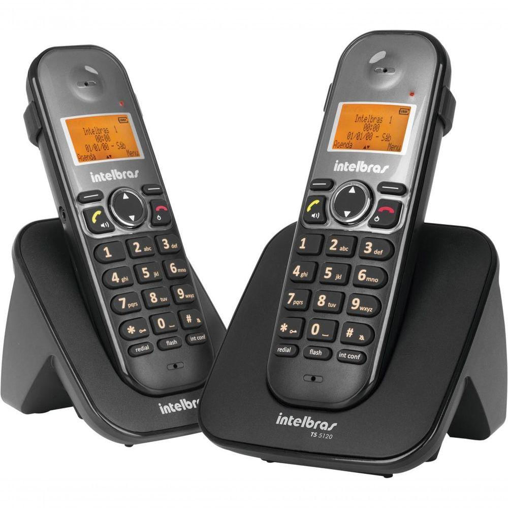 Telefone S- Fio Id + Ramal C- Entrada P- Fone De Ouvido Ts 5122 Preto 4125122