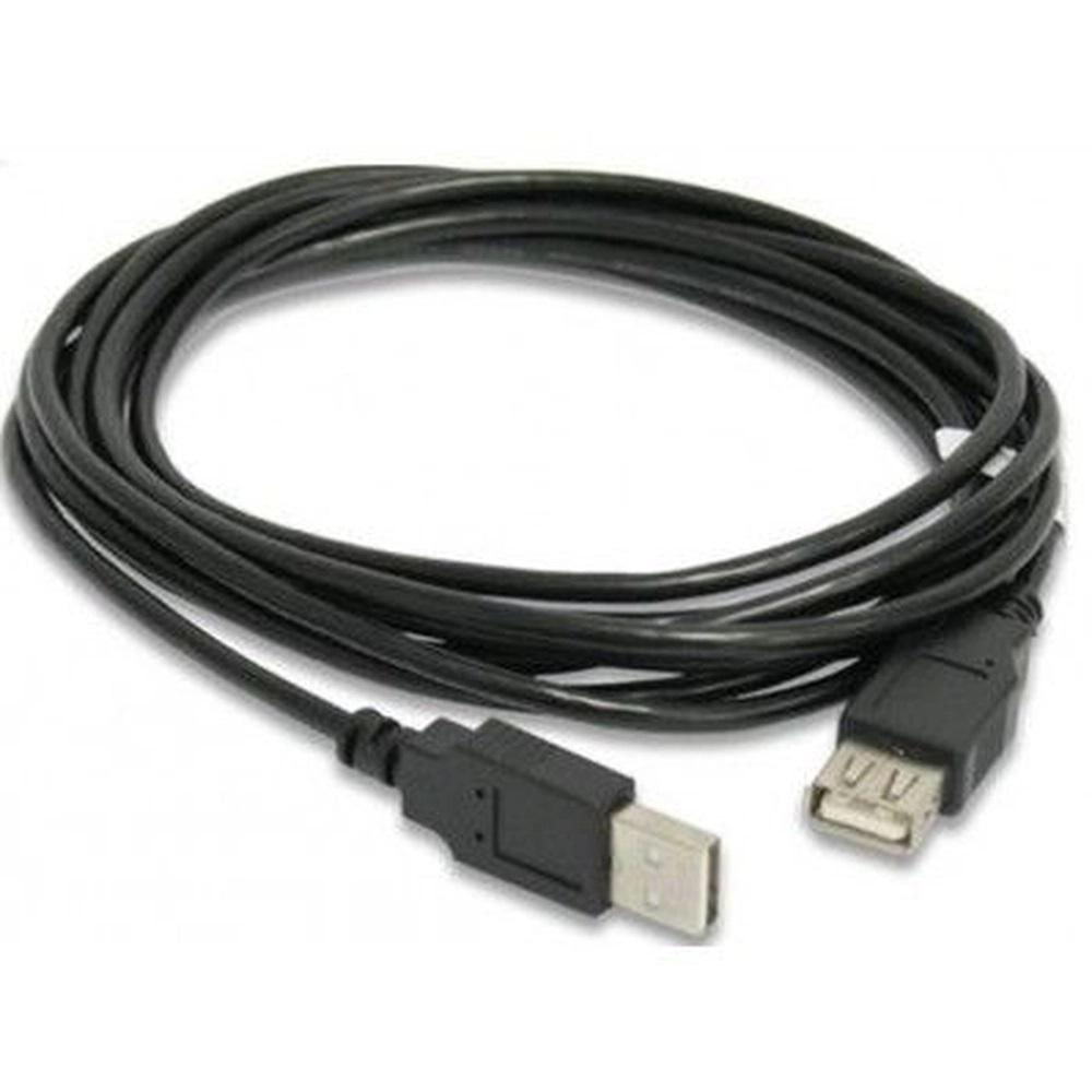 Cabo Extensor Extensão 1.8 Metros Usb 2.0 Macho Fêmea 1.8 Mts