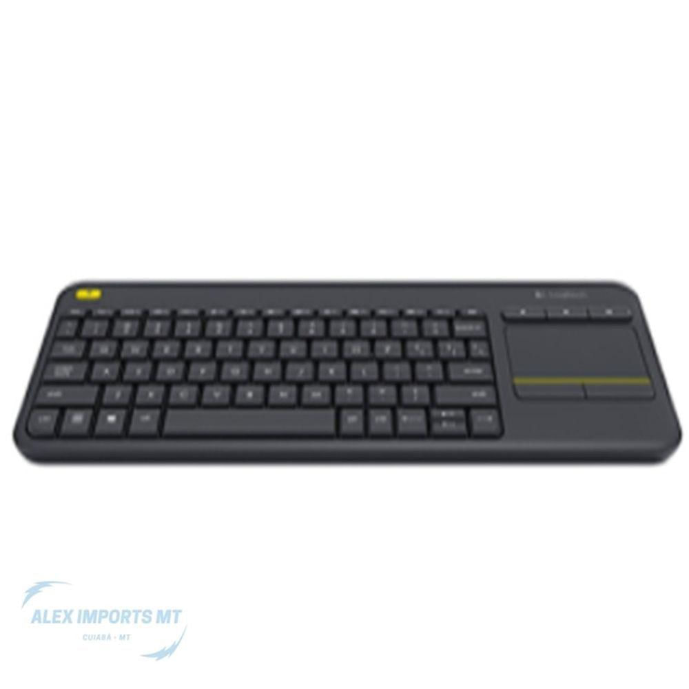 Kit Teclado E Mouse Sem Fio Touch Pad Integrado Moderno