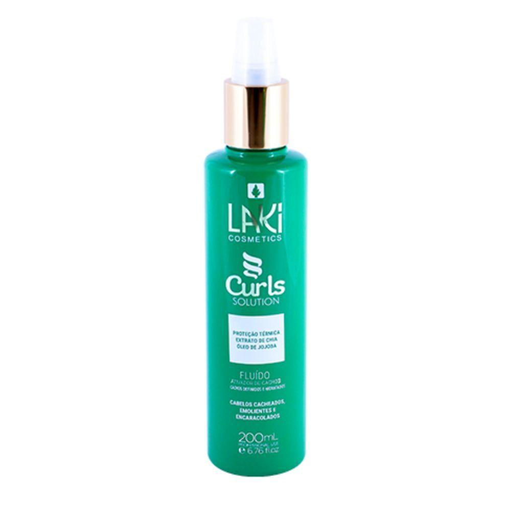 Laki Fluído Ativador De Cachos Curls Solution 200ml