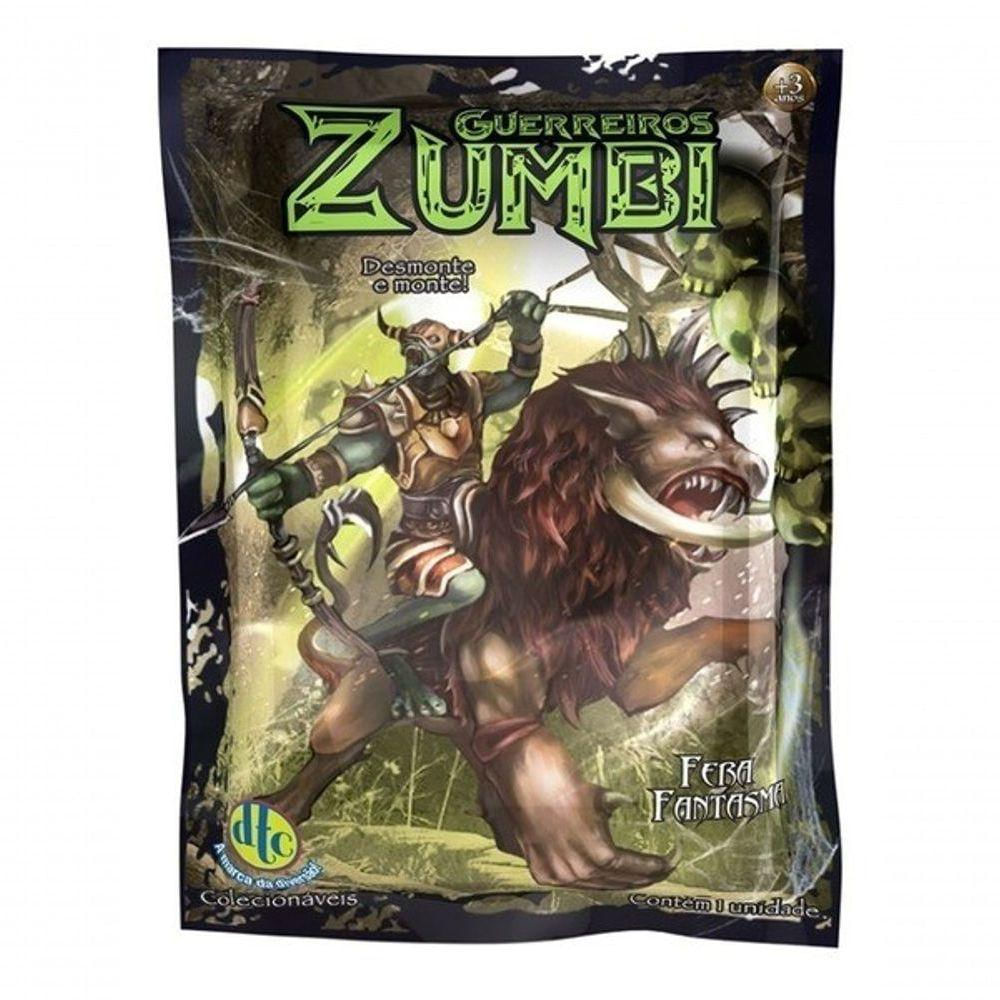 Brinquedo Desmonte E Monte Guerreiros Zumbi Kit Com 4