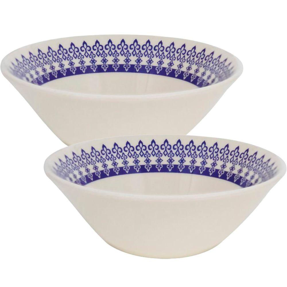 Kit 4 Tigela Saladeira Bowl Conic Grécia Recipiente 500ml