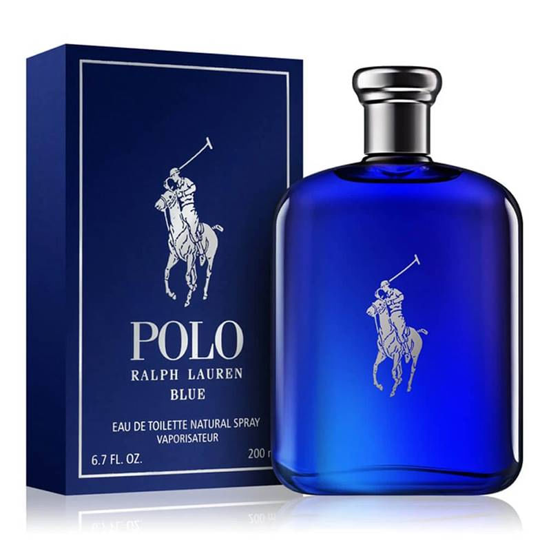 Polo Blue Ralph Lauren Perfume Masculino Eau de Toilette 200ml Importado