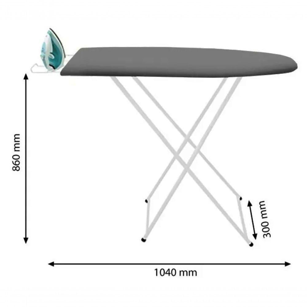 Tábua Mesa De Passar Roupa Com Porta Ferro Retrátil Plus C