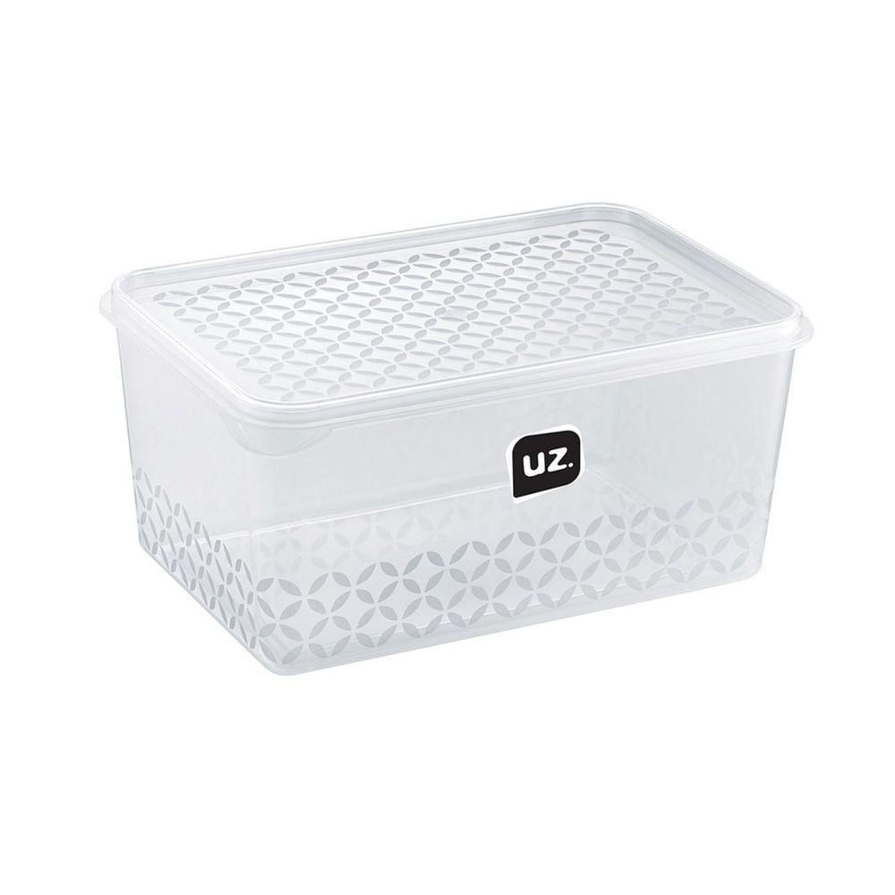 Pote Multiuso C/ Tampa 2 Lt Transparente Microondas Freezer