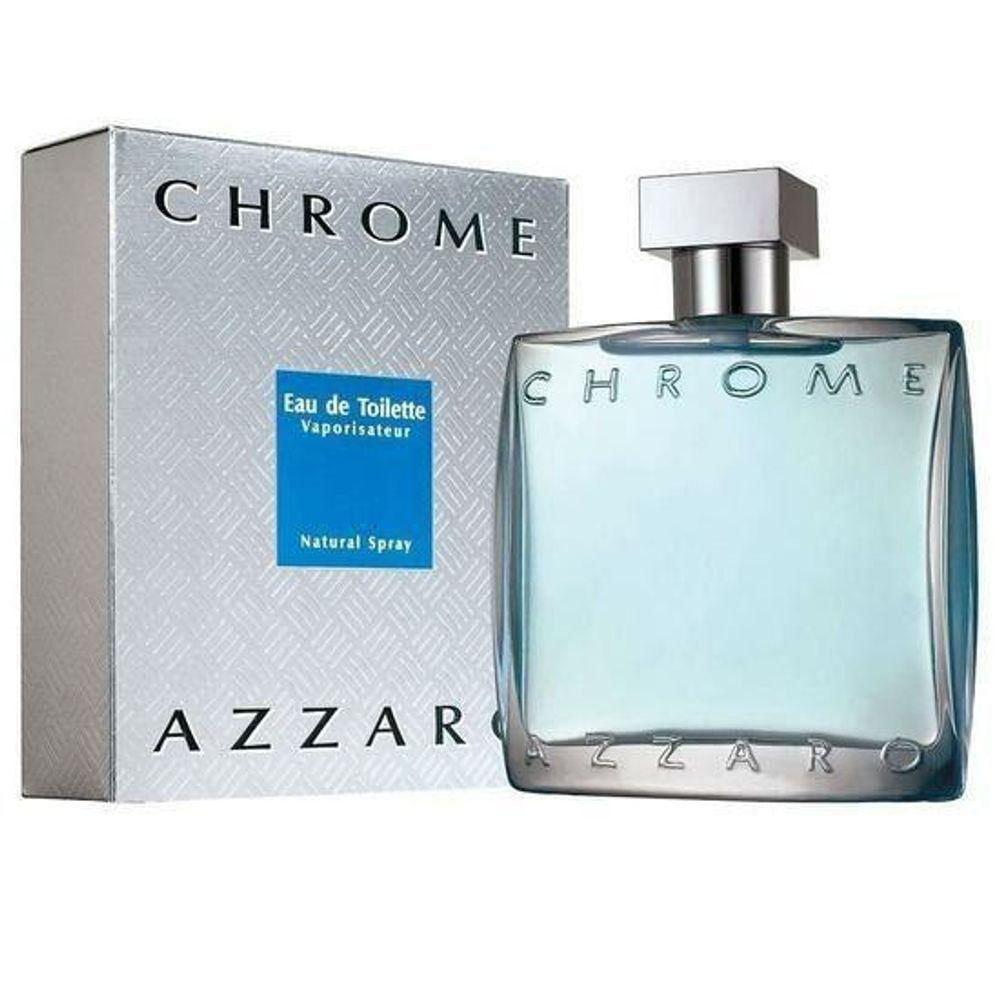 Perfume Azzaro Chrome - Eau De Toilette - Masculino - 200 Ml Volume Da Unidade 200 Ml