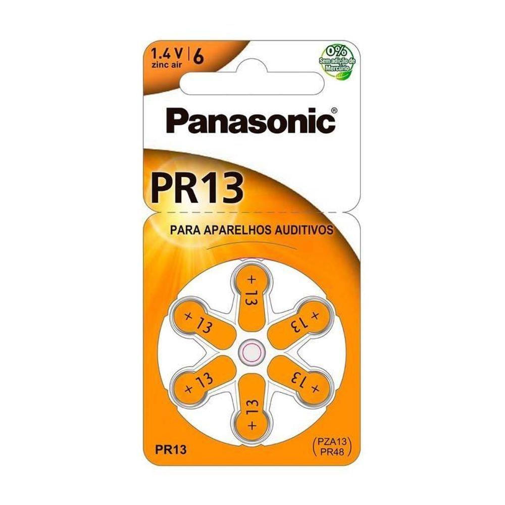 Bateria Auditiva Panasonic Pr-13 Zinco Ar Pr-13br-300 [f108]