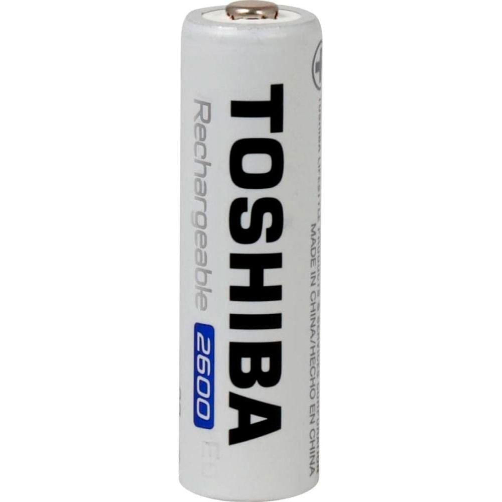 Pilha Recarregável Aa Toshiba 2600 Mah Blister C/ 2 Unidades