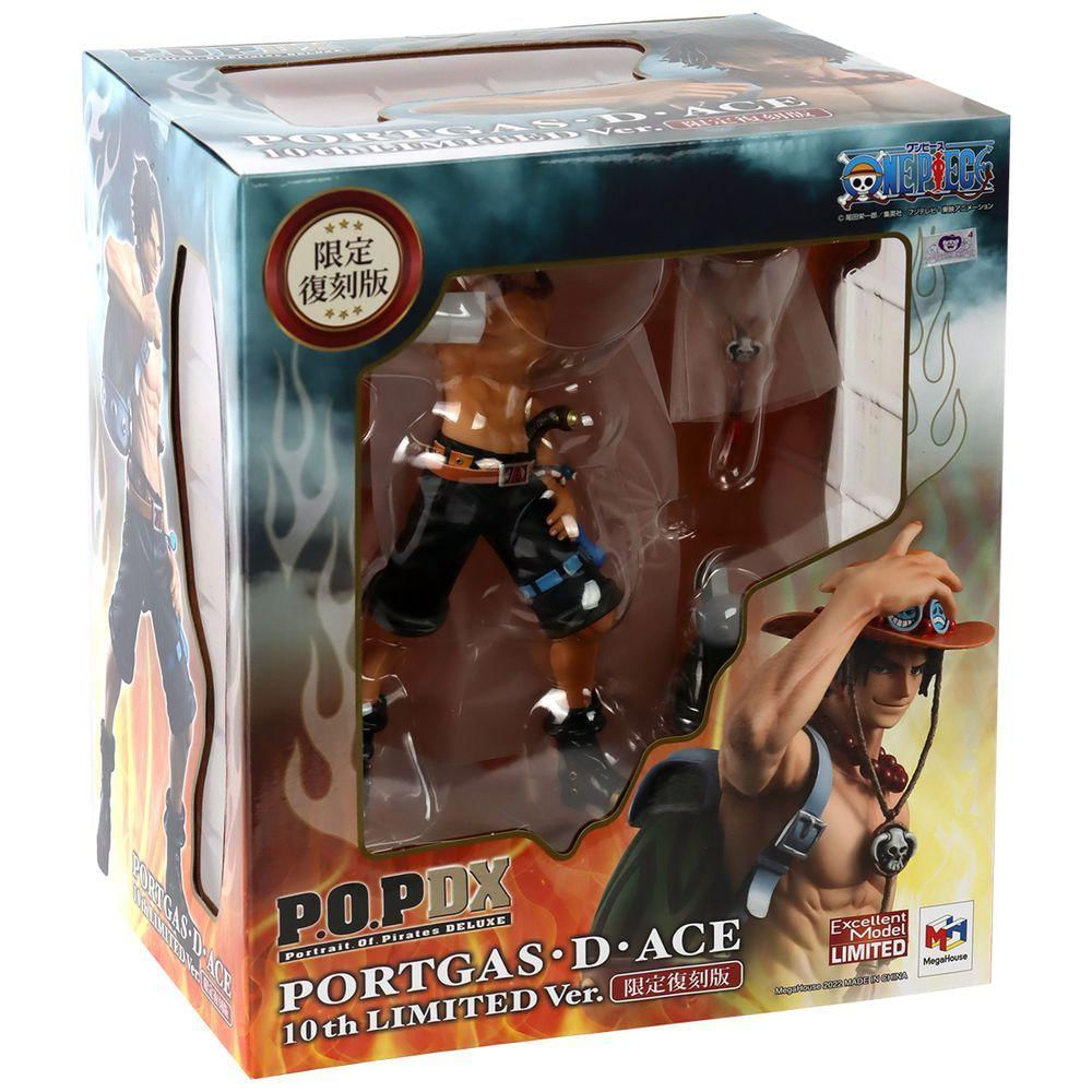 Figure One Piece - Portgas D. Ace - Portrait Of Pirates Neo-dx 10th Limited Ver.