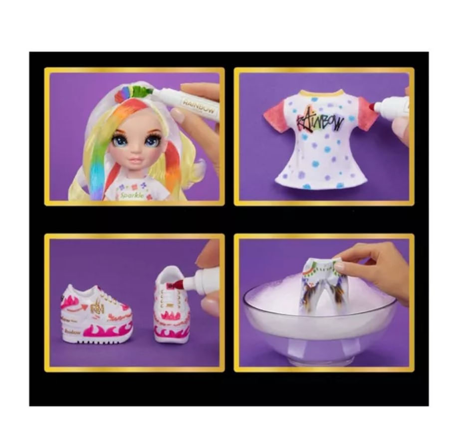 Rainbow High Color & Create DIY Fashion Doll 94123