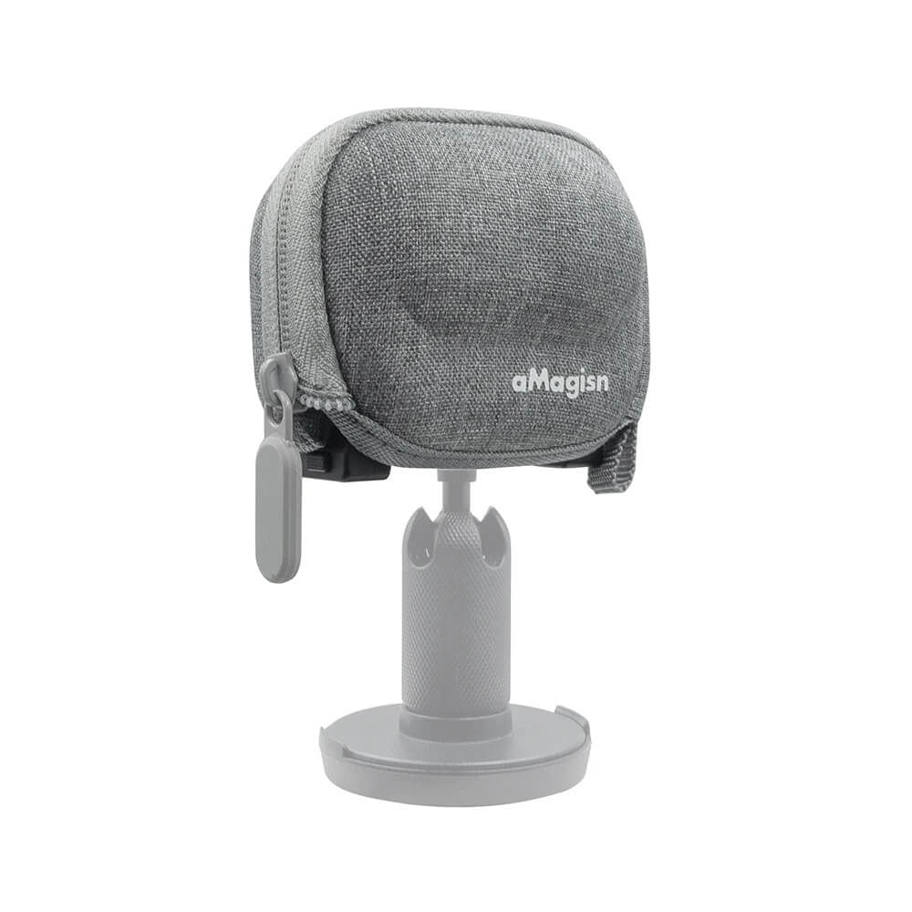 Mini Case para Câmera Insta360 GO 3 com Abertura - Cor Cinza