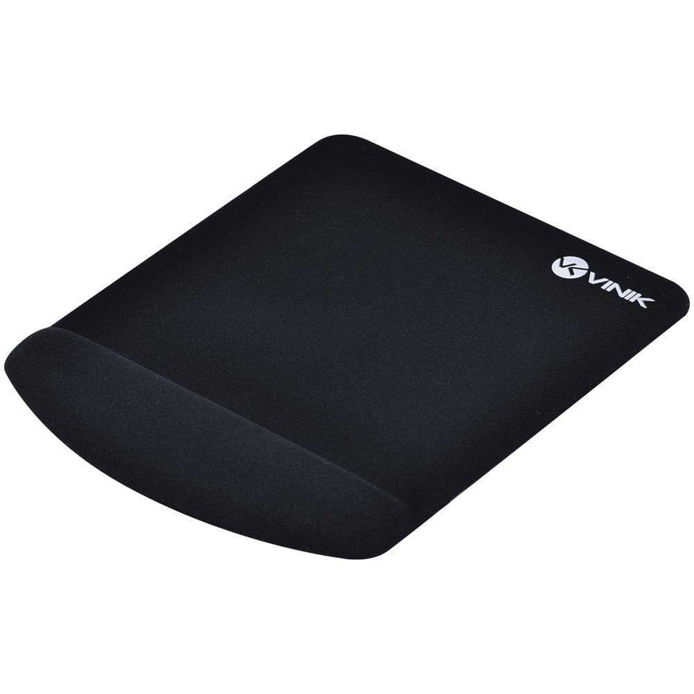 Mouse Pad Com Apoio De Pulso Em Gel Mpg-02p Preto