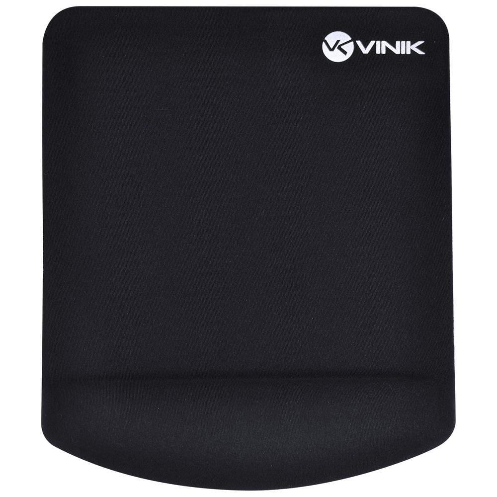 Mouse Pad Com Apoio De Pulso Em Gel Mpg-02p Preto