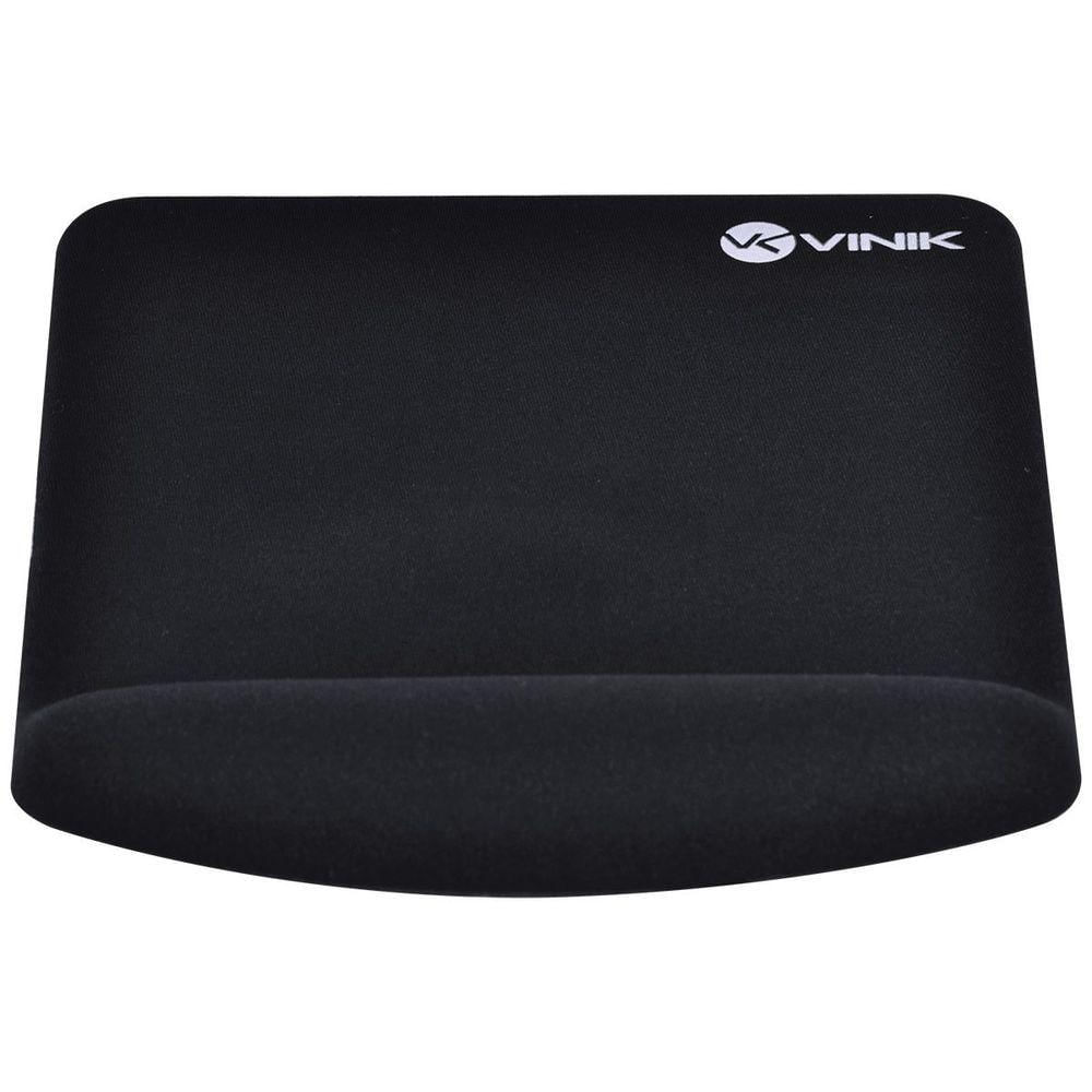 Mouse Pad Com Apoio De Pulso Em Gel Mpg-02p Preto