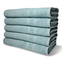 Kit 10 Toalhas Banho Gigante Itália Soft 100% Algodão Grossa Luxo Verde