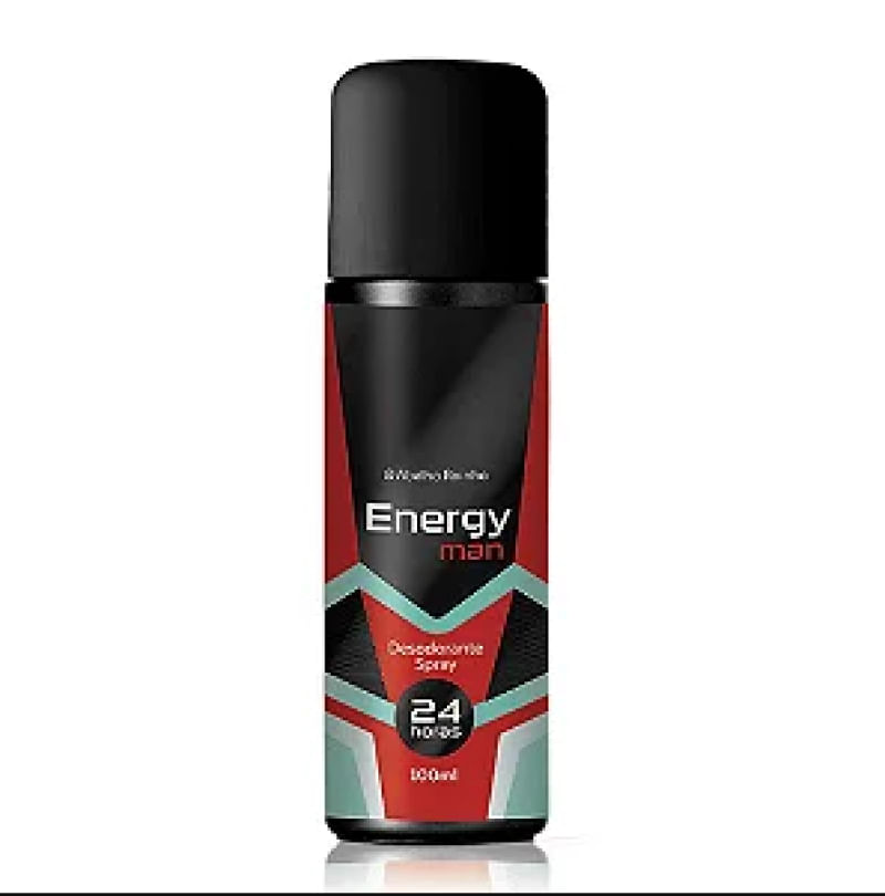 Desodorante Spray Antitranspirante Energy Men 100ml  (5468)