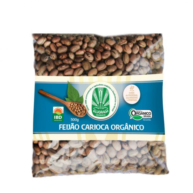 Feijão Carioca Orgânico Alvorada 500g