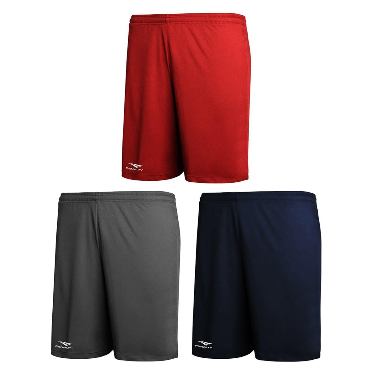 Kit 3 Calções Penalty X Plus Size Masculino