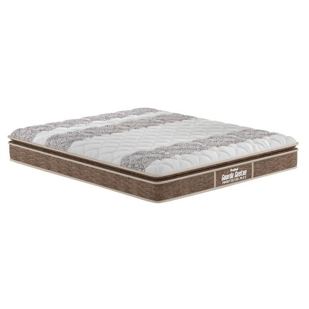 Colchão Viúva Anatômico D33 / Firmepedic Guarda Costas Próintense Plus Pillow Top Brown (128x188x28) - Probel