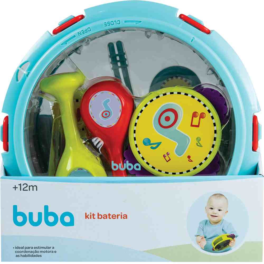 Kit Bateria Baby 7973 Buba