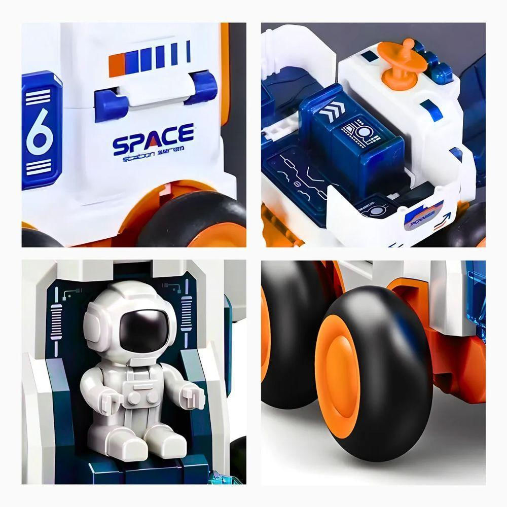 Brinquedo Carro Espacial Infantil Com Astronauta