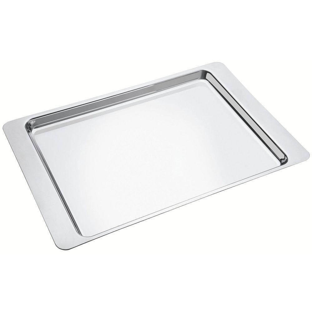 Bandeja Tramontina Piani Retangular Em Aço Inox Alto Brilho 48x32 Cm Tramontina