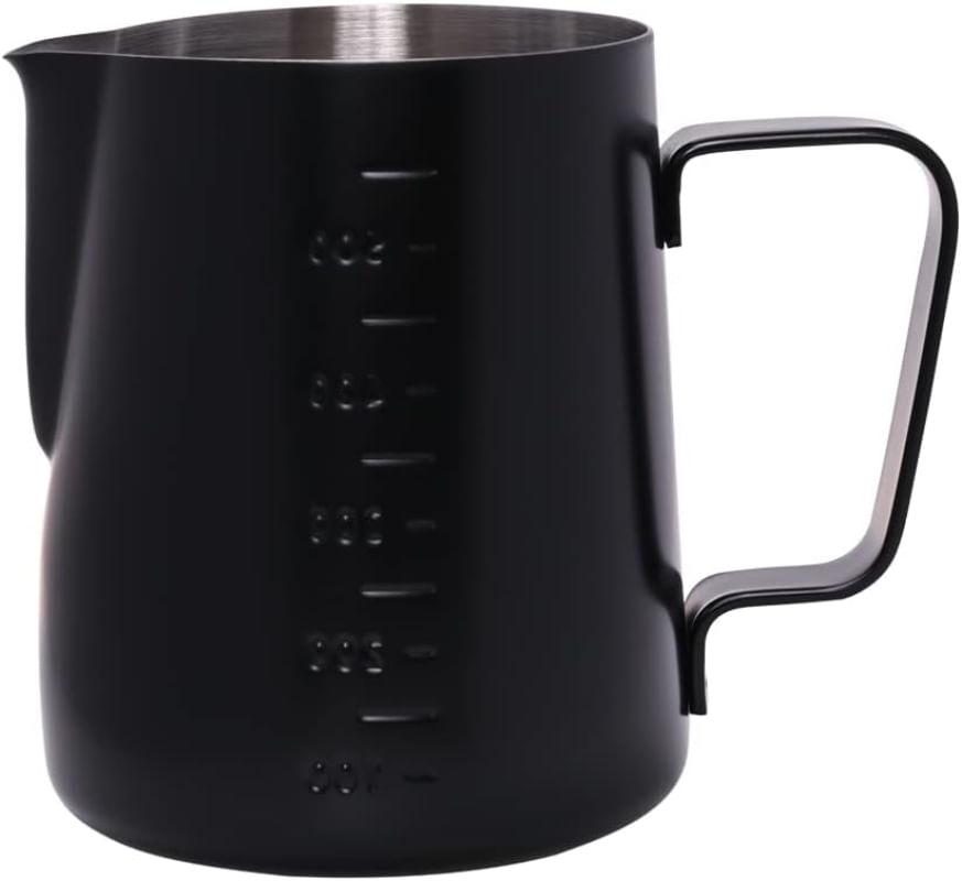 Leiteira Pitcher Espumador Em Aço Inox Black 600 Ml – Mimo Style