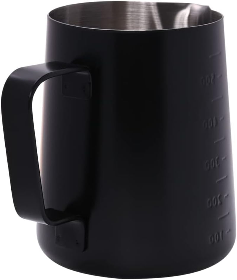 Leiteira Pitcher Espumador Em Aço Inox Black 600 Ml – Mimo Style