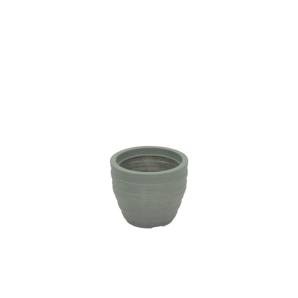 Vaso Tramontina Inca Polietileno Verde Sálvia 24cm Tramontina