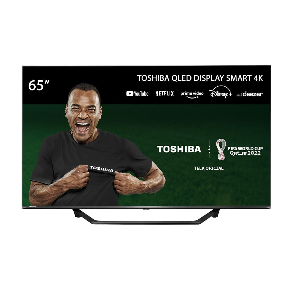 Tv 65" Qled Toshiba 4k - Ultra Hd Smart - 65m550kb