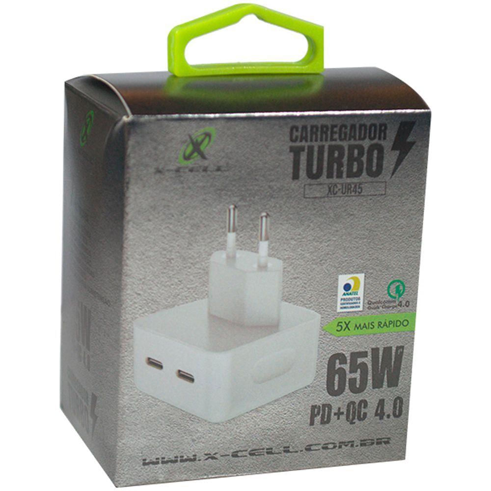 Carregador Turbo Usb-c 4.0a 65w