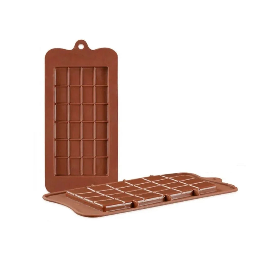 Moldes de Chocolate Walfos de Silicone Quadrado ElaShopp